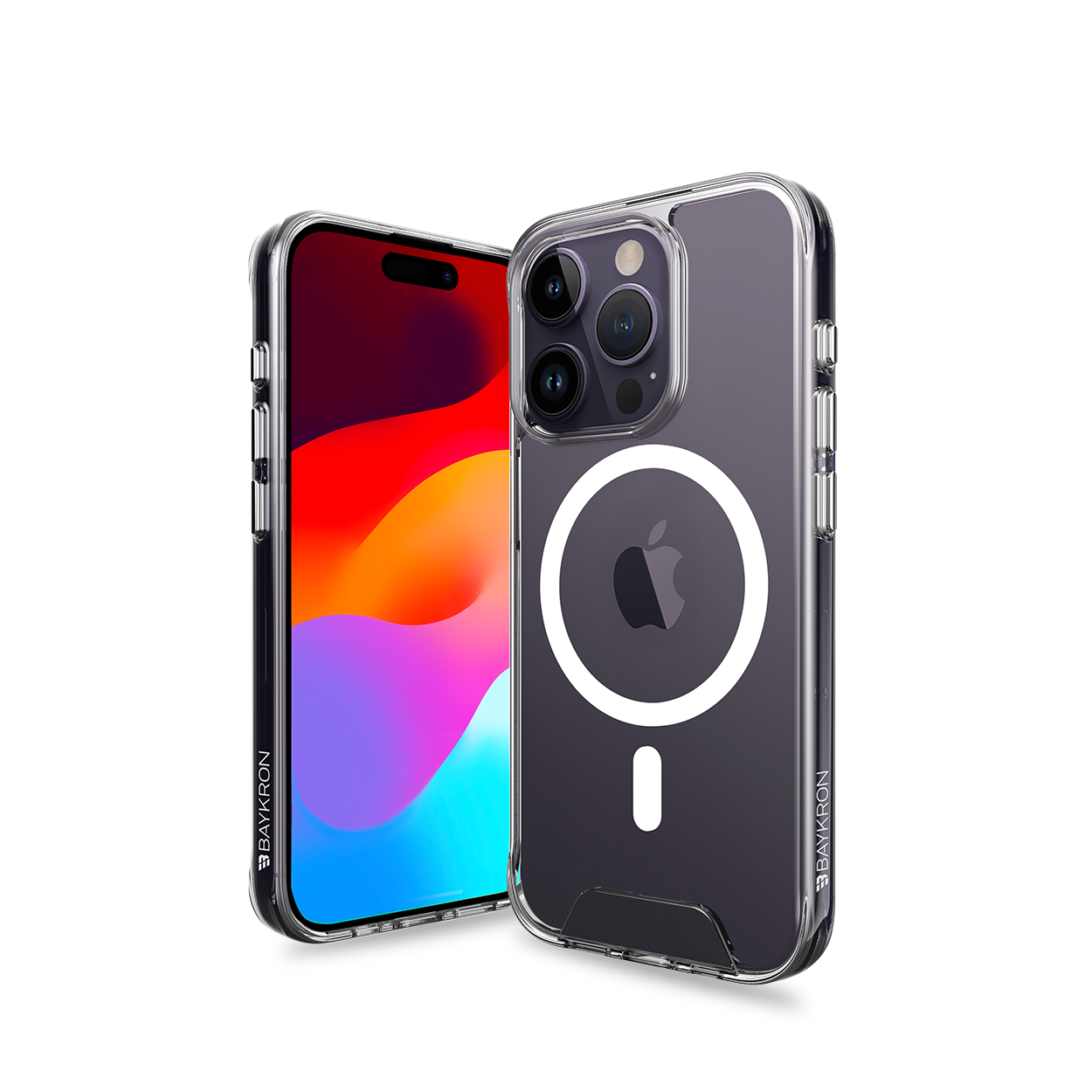 Baykron Smart Slim iPhone 15 Case