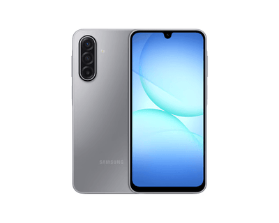 galaxy a17-front back-grey