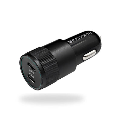 Baykron Car Charger Dual USB-C 40W PD