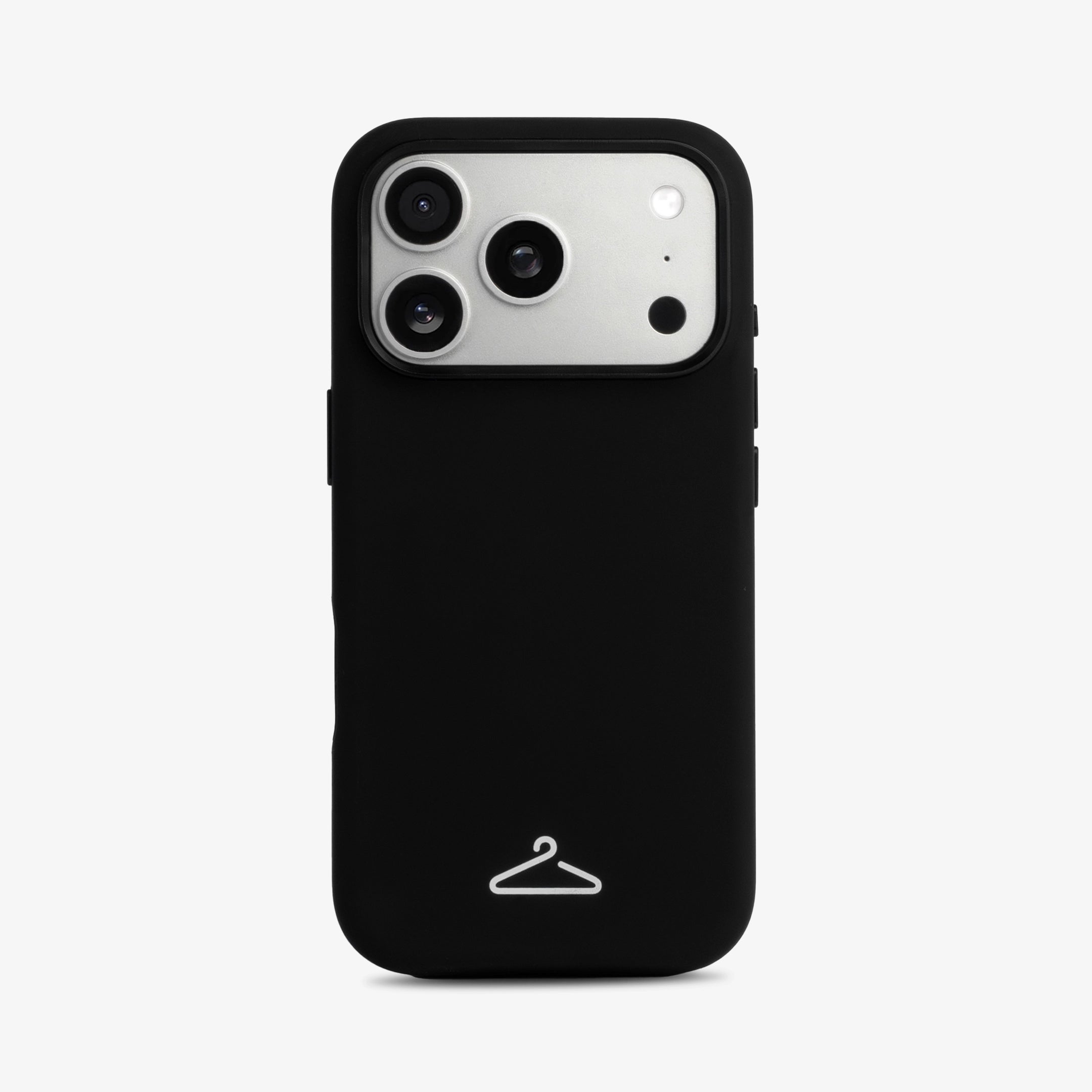 Hook’d iPhone 17 Pro MagSafe Silicone Case - Midnight Black