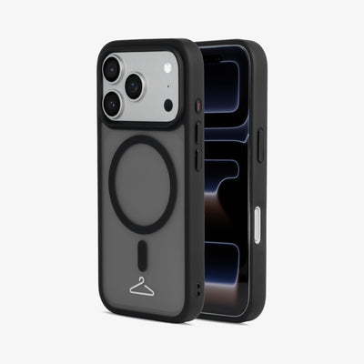Hook’d iPhone 17 Pro Halo MagSafe Case - Midnight Black