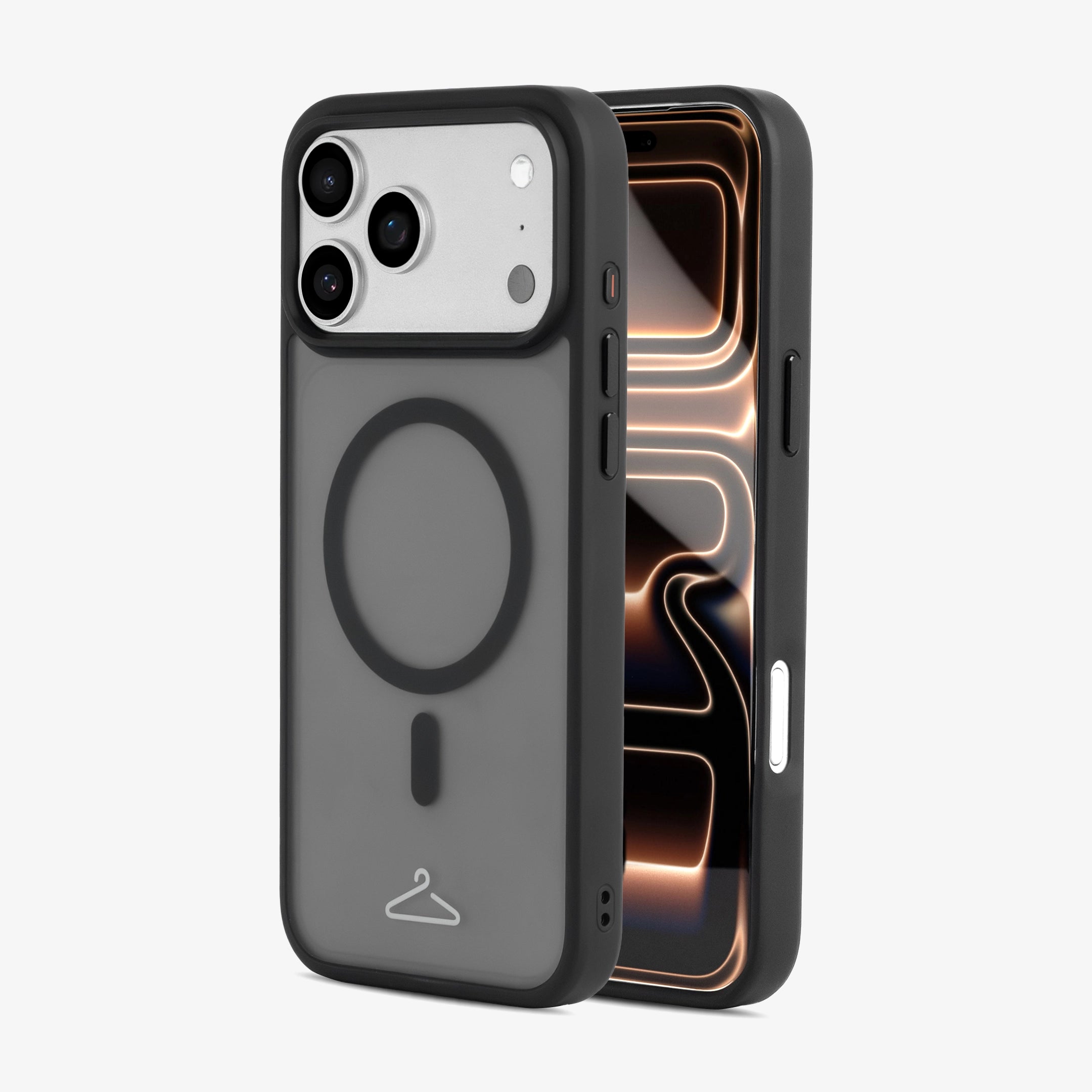 Hook’d iPhone 17 Pro Max MagSafe Halo Case - Midnight Black