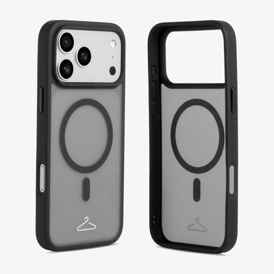Hook’d iPhone 17 Pro Max MagSafe Halo Case - Midnight Black