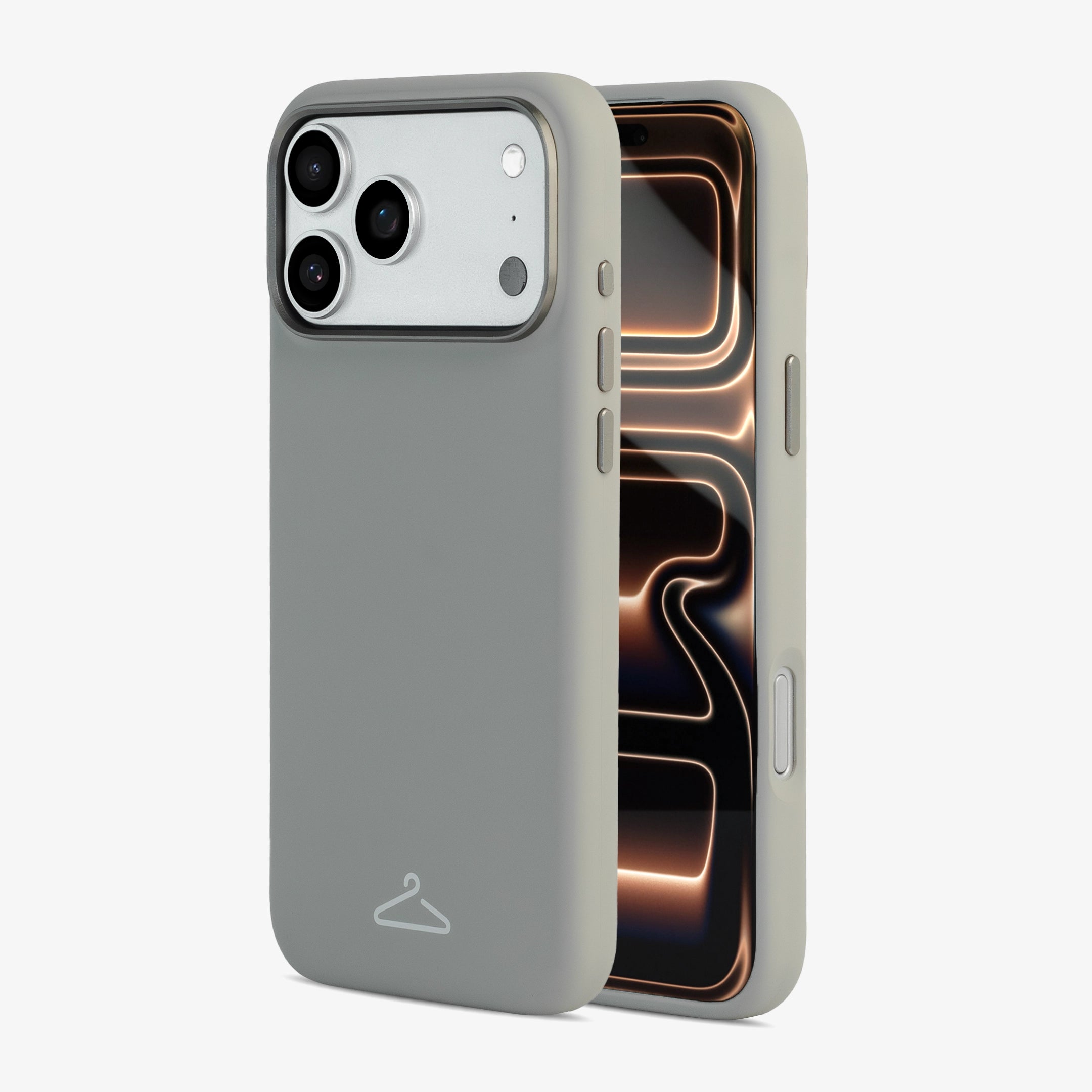 Hook’d iPhone 17 Pro Max Magsafe Silicone Case - Cool Gray