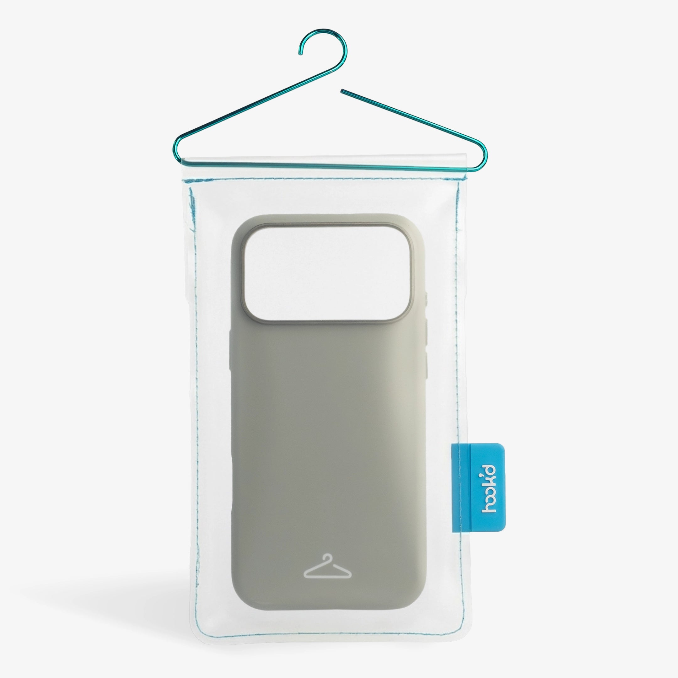 Hook’d iPhone 17 Pro Max Magsafe Silicone Case - Cool Gray