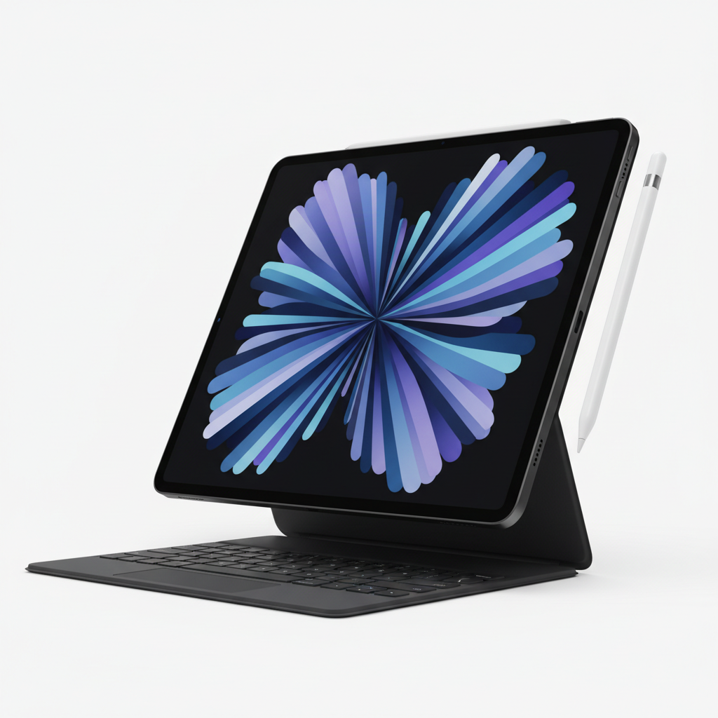 Apple iPad Pro M4 in silver