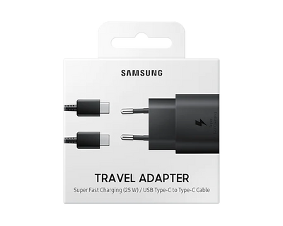 Samsung 25W adapter black