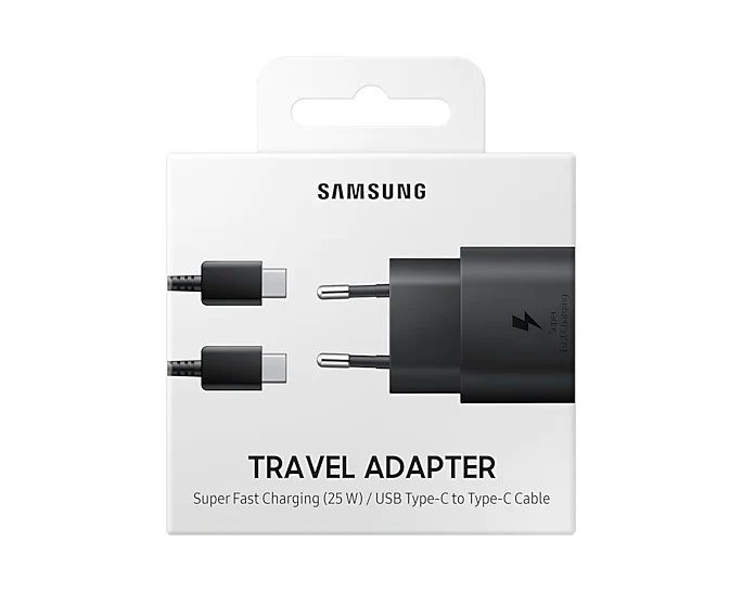Samsung 25W adapter black