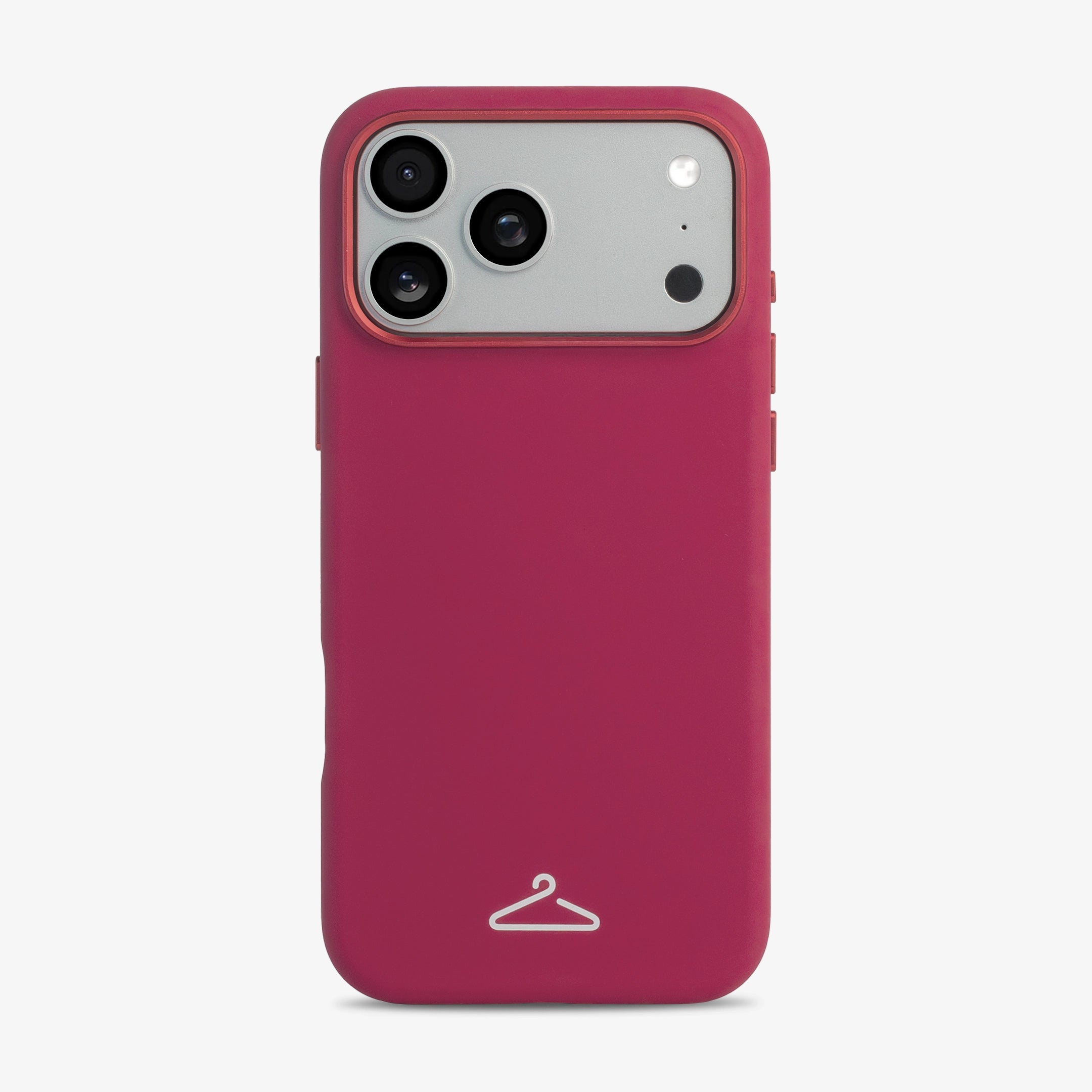 Hook’d iPhone 17 Pro Max Silicone Magsafe Case - Bloom Red